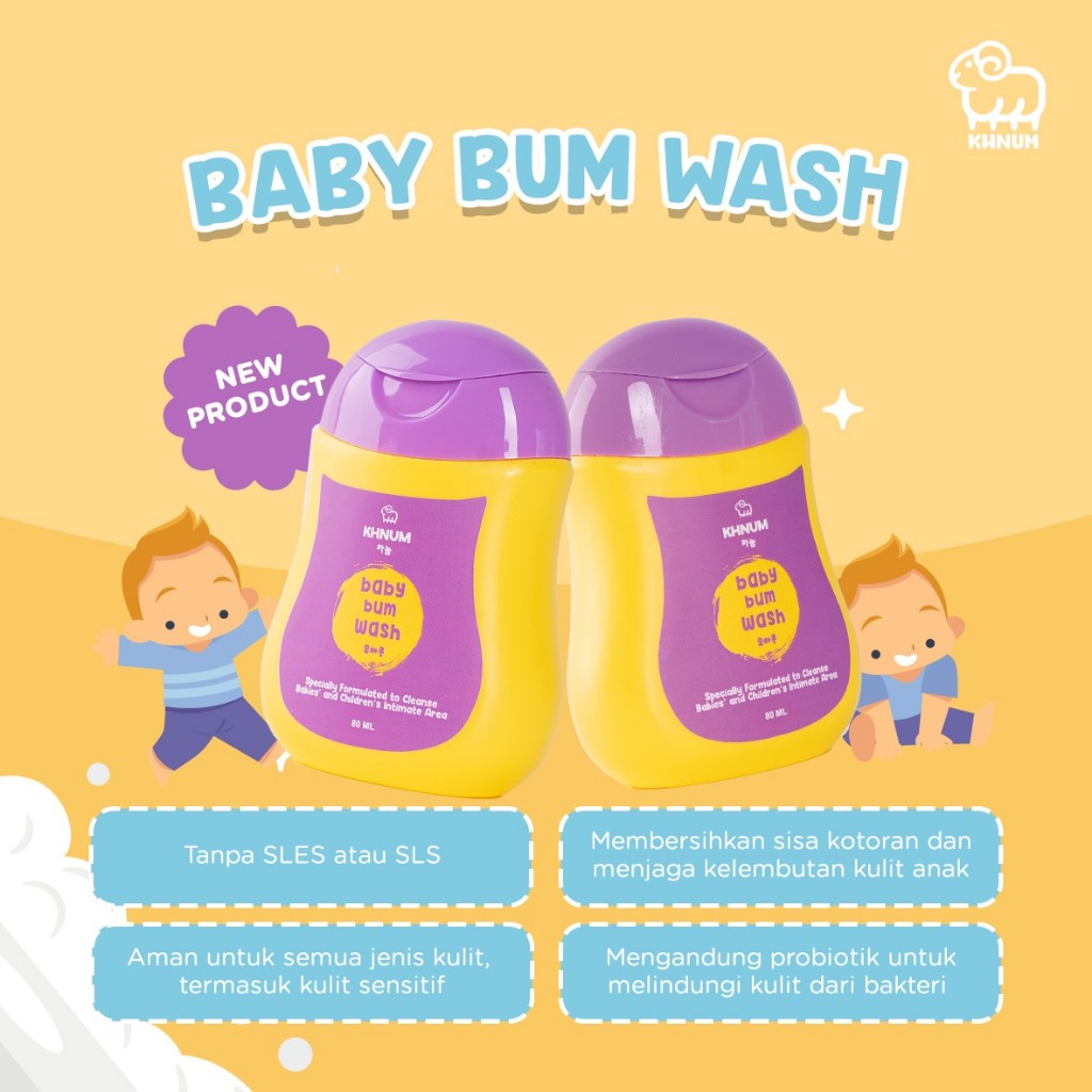 Khnum Baby Bum Wash, Sabun Cebok Bayi