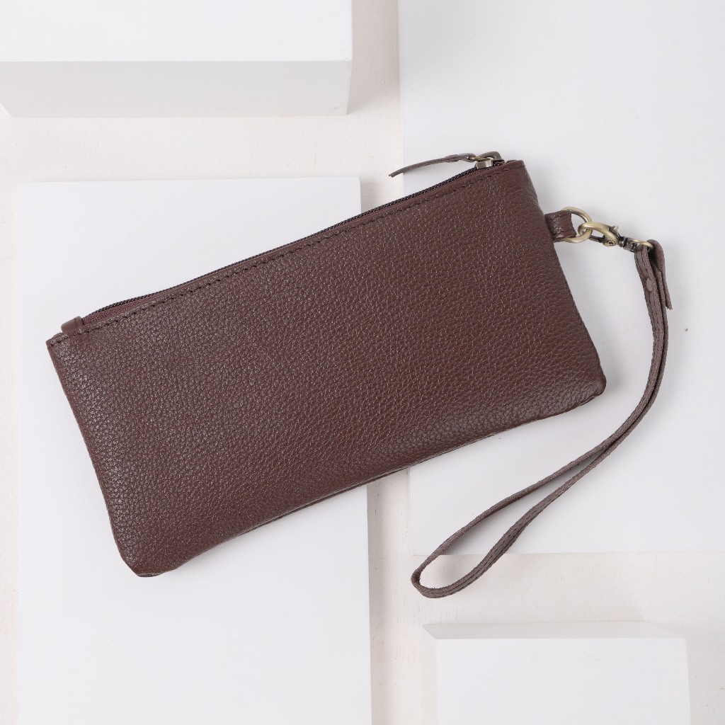 Pouch Pria Milling Pouch Hp Dan Uang Pouch Bag Pria Dompet Kulit Pouch HP Kulit Asli