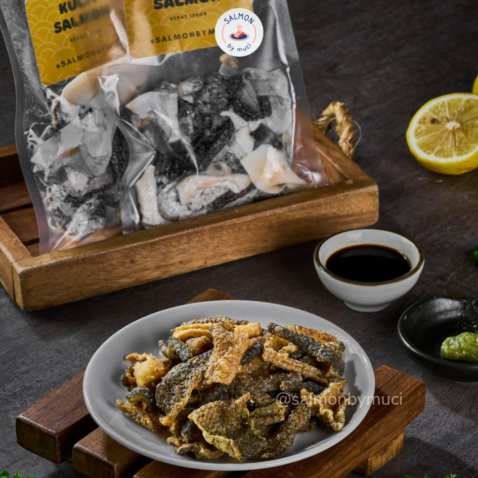 

[READY] Kulit Salmon Frozen 150gr
