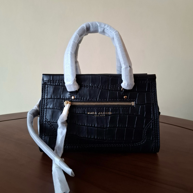 Marc Jacobs Mini Cruiser Croco Authentic NEW