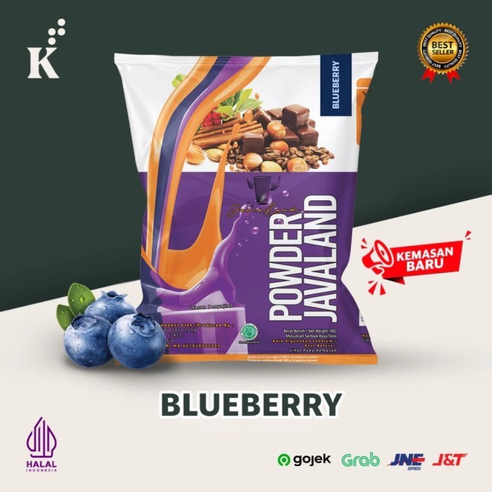 

Bubuk Rasa Bluberry 1Kg By Javaland Grande