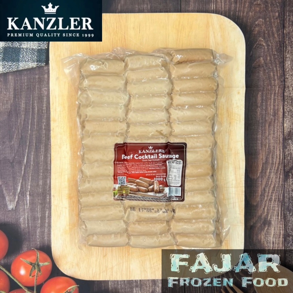 

KANZLER BEEF COCKTAIL SAUSAGE 1Kg | KANZLER SOSIS SAPI 1000GR