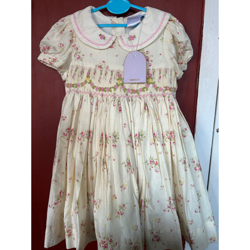 Smocked dress briells preloved