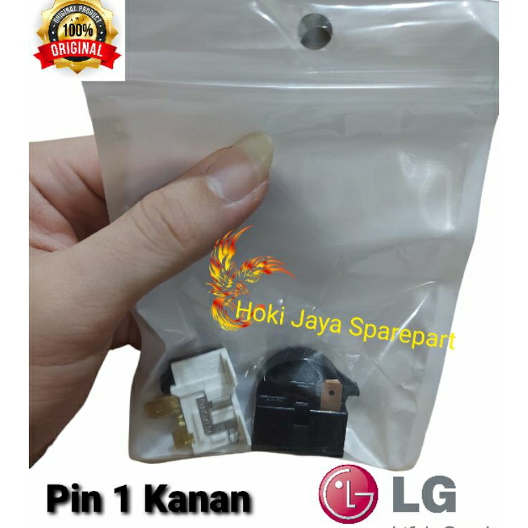 Relay Ptc Overload Original Kulkas LG 1 pintu  rilay kulkas LG 1 pintu q E7R3