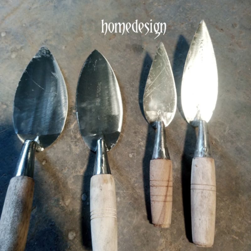 Cetok Baja Poles Tukang Semen - Cetok/Sendok Tukang Baja