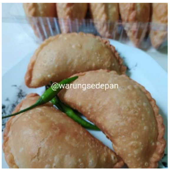 

Pastel Goreng Pastel Frozen isi Sayur Telor Pastel Beku Frozen Food Cikarang