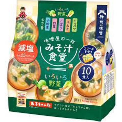

Shinsyuichi Miso Iro-Iro Yasai Genen 10 Shoku / Sup Instan China 49.6 Gr