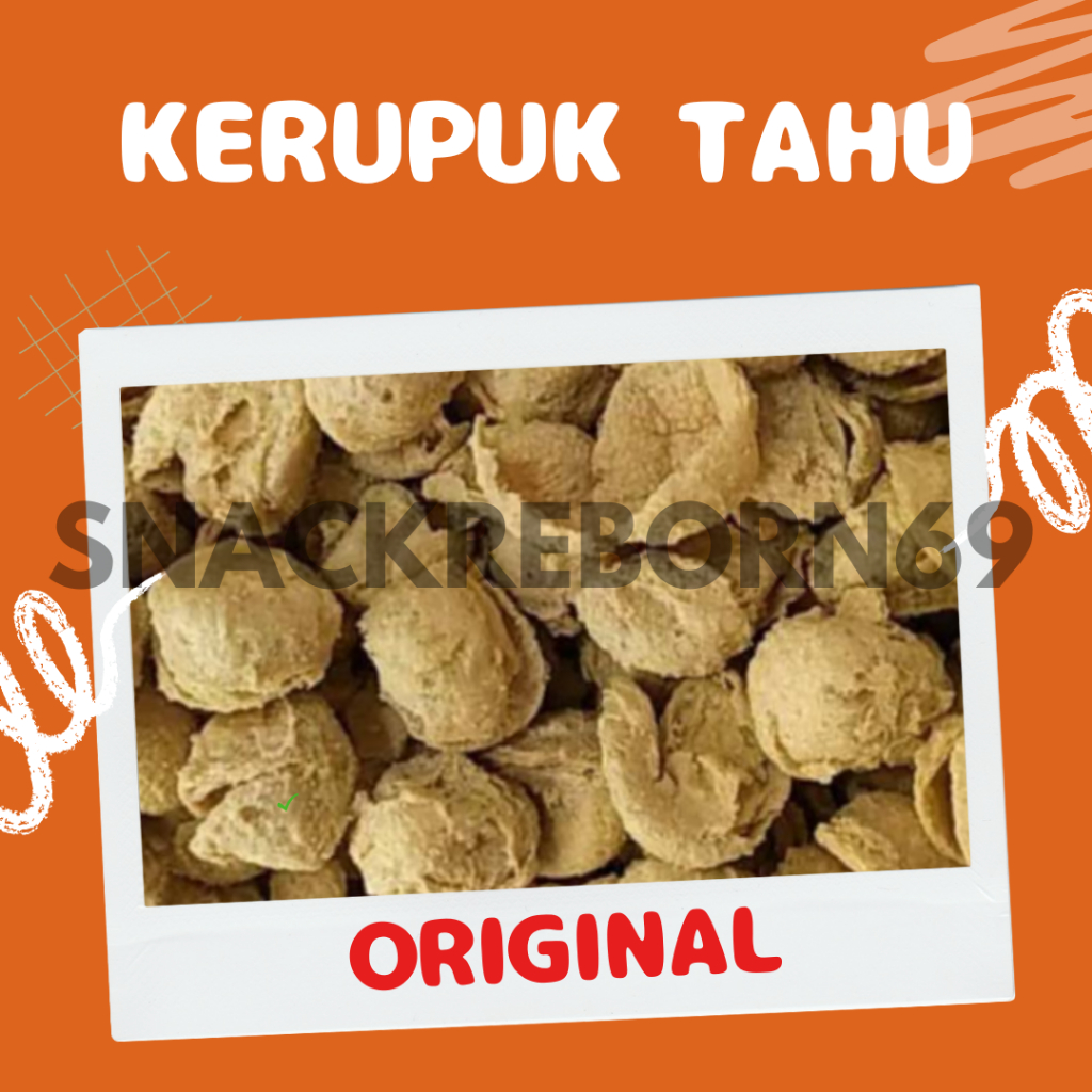 

Kerupuk Tahu Bulat Original 250 gram - 1 kg Termurah Terenak