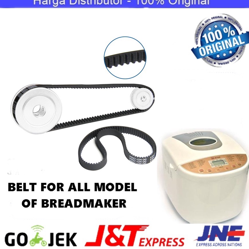 Belt Mesin roti bread maker factory locklock prima cook kenwood Replacement TIMING BELT for Bread Ma