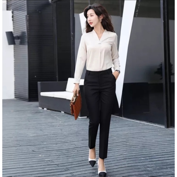 CELANA CARDINAL BY SAMCLASS KANTOR WANITA CELANA KERJA BAHAN DASAR WOLL - FWA