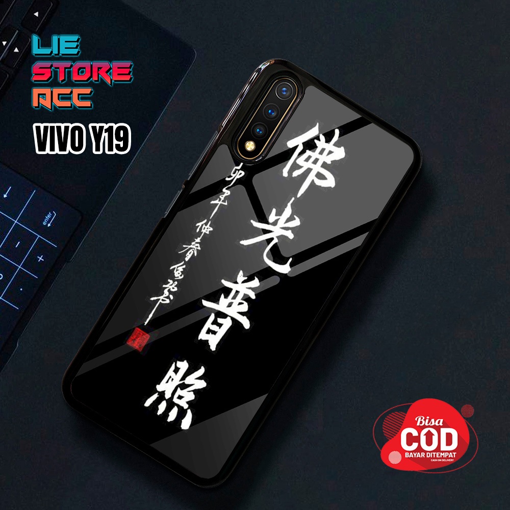 liestore_acc Case - Case Vivo Y19 Terbaru - 17 - Fashion Case Tulisan Jepang Casing Hp Case Murah So