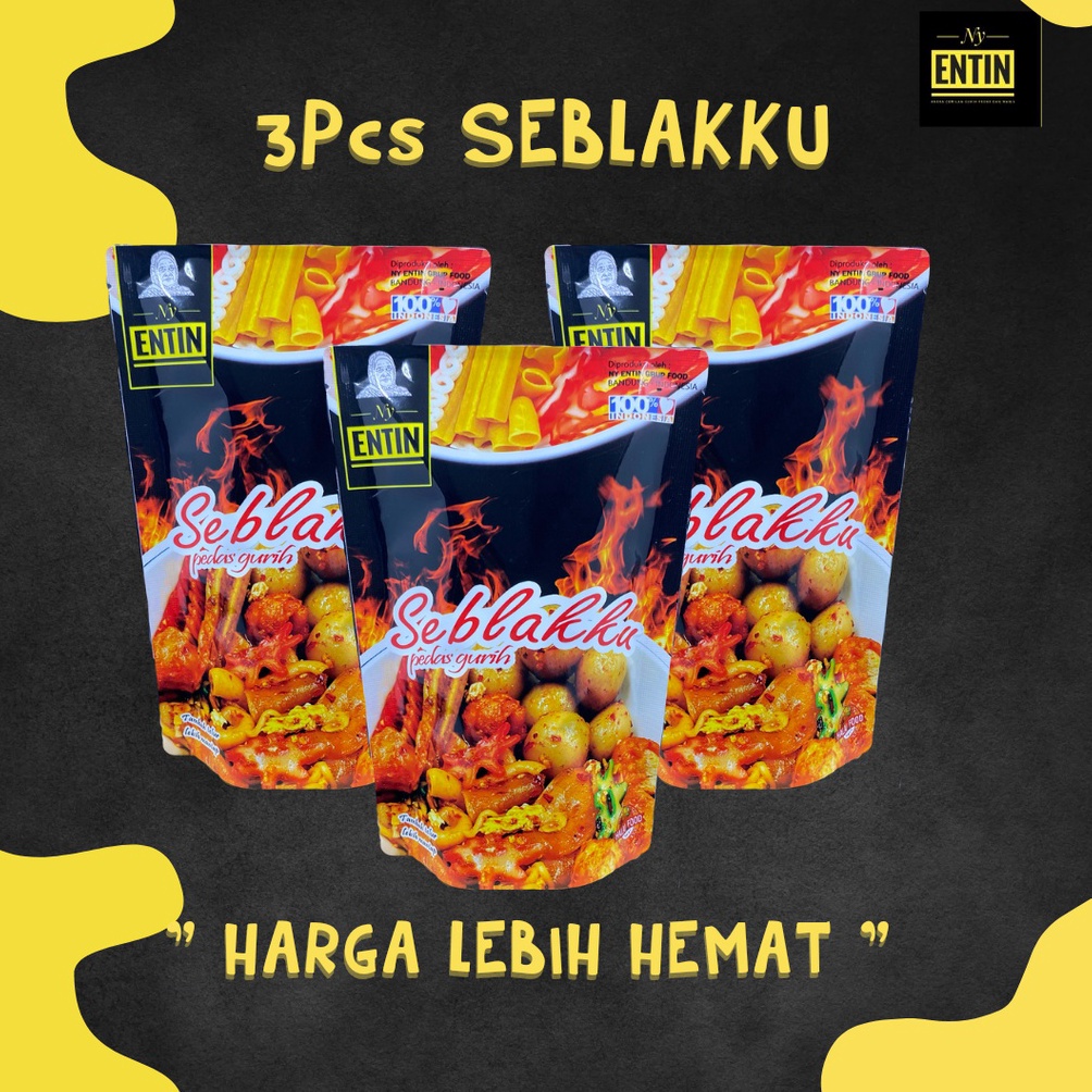 

RESTOK GAN PAKET SEBLAKKU Seblak Instan Ny Entin