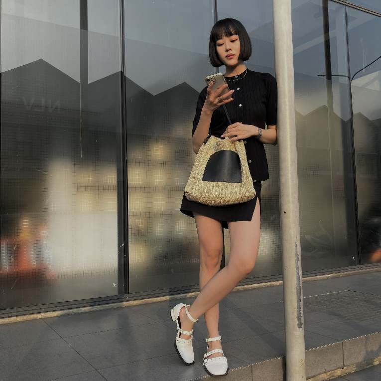 NAUI STUDIO - Autumn Rattan Bag / Slingbag / Tote Bag