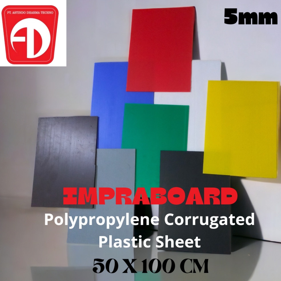 

Impraboard PP Board 5 X 1 CM 5mm b U4J4