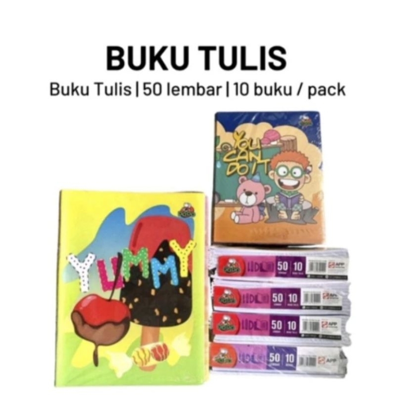 

Buku DODO isi 50 1 pak 10 PC buku