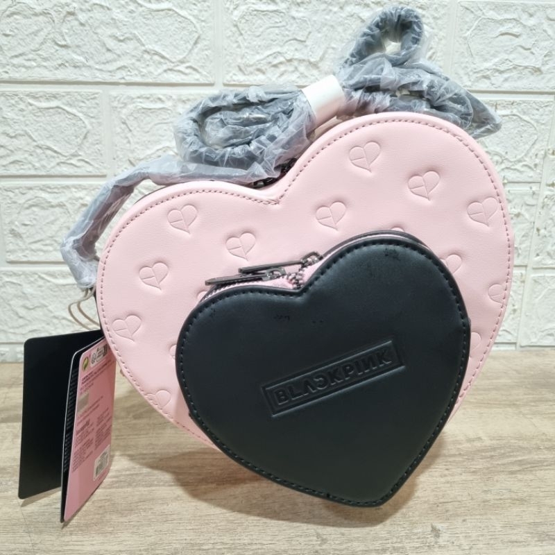 Loungefly Blackpink AOP Heart Crossbody Original