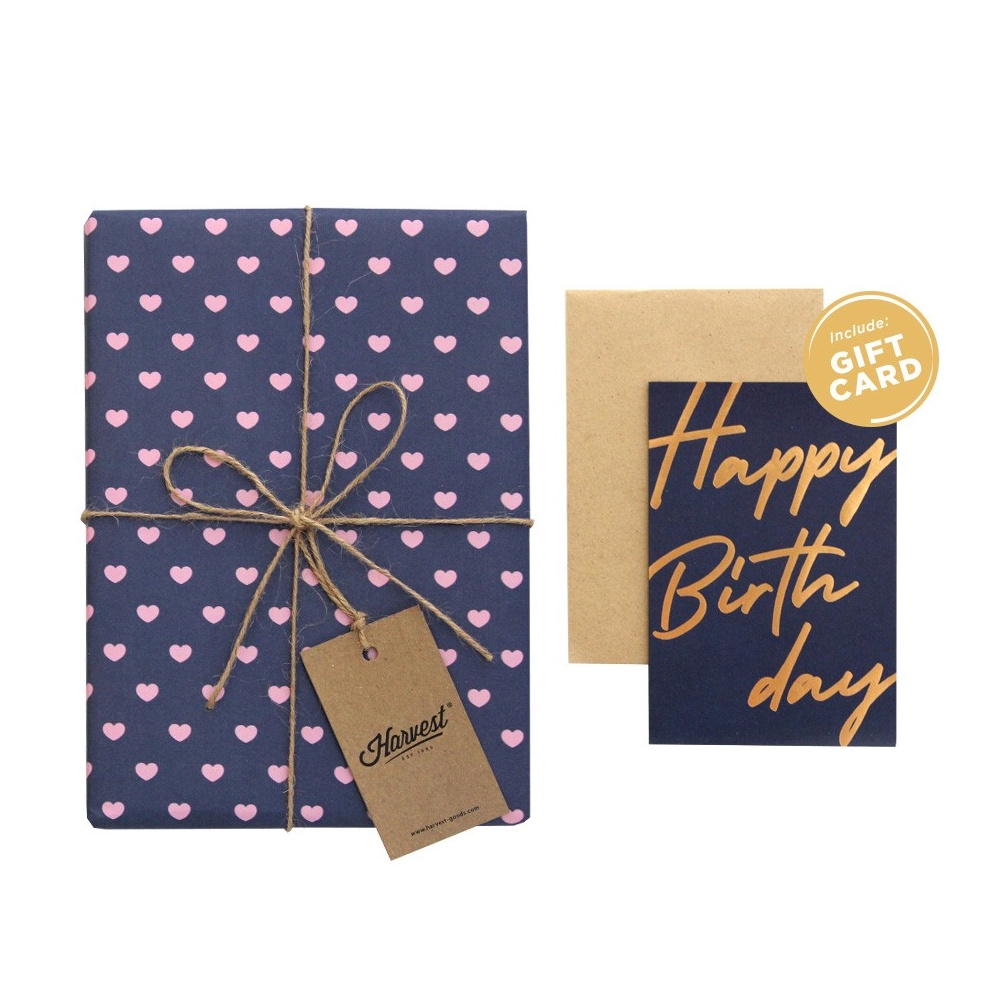 

TERKENAL Paket Kertas Kado Kartu Harvest Gift Set Amazing Love