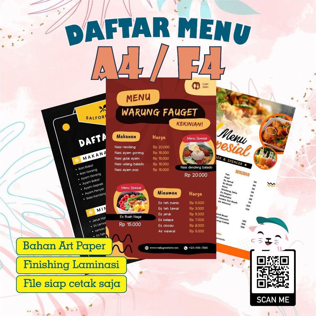 

Daftar Menu / Daftar Harga