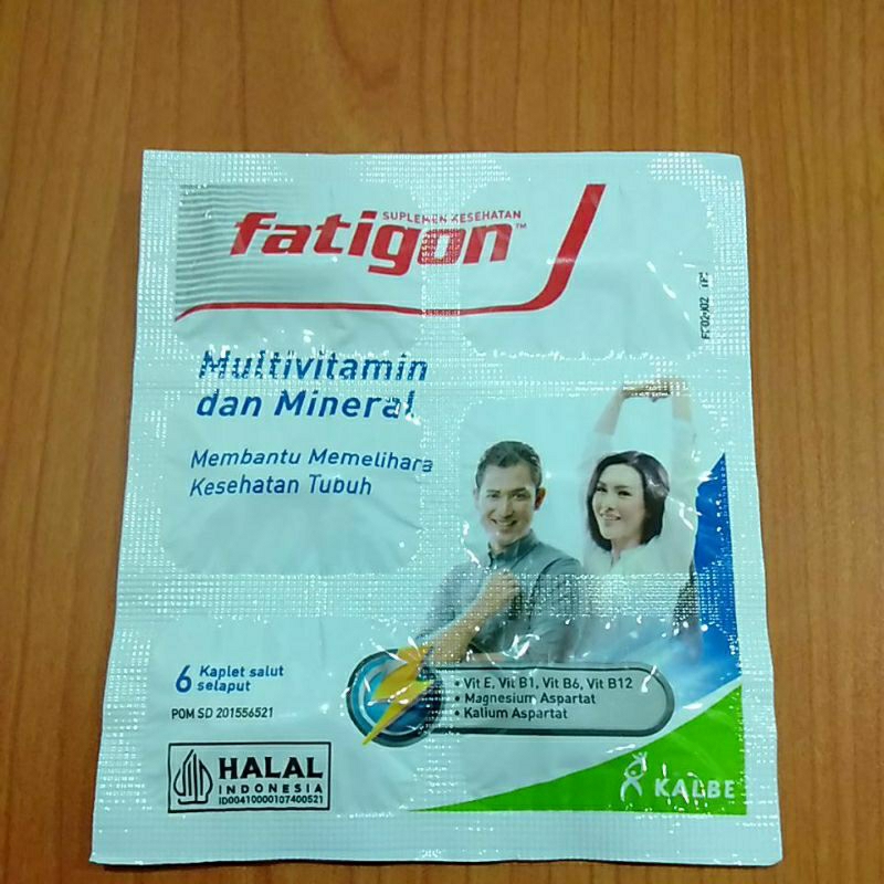 Fatigon Putih  1 strip isi 6 tablet