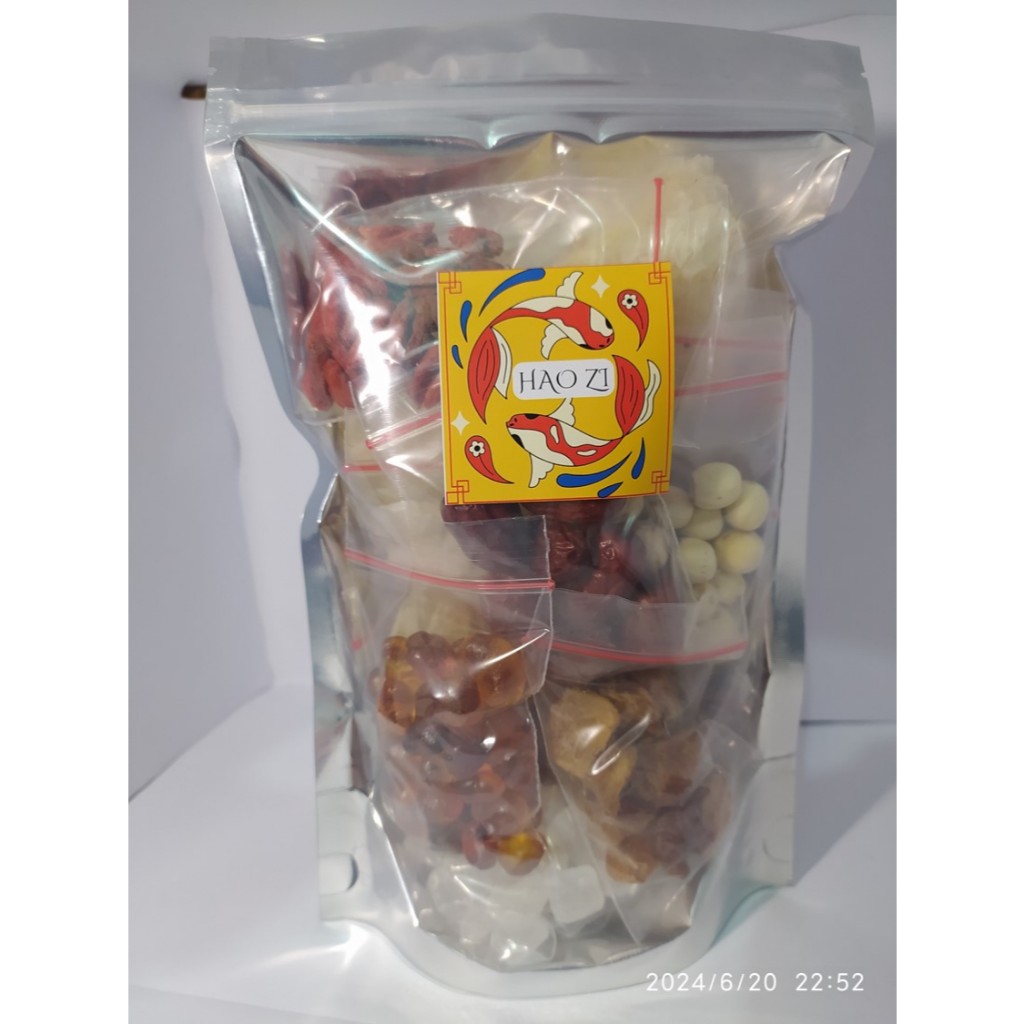 

Paket Peach Gum Komplit Super Grade A+ / Tao Jiao Herbal Tradisional Minuman Kesehatan 300gr