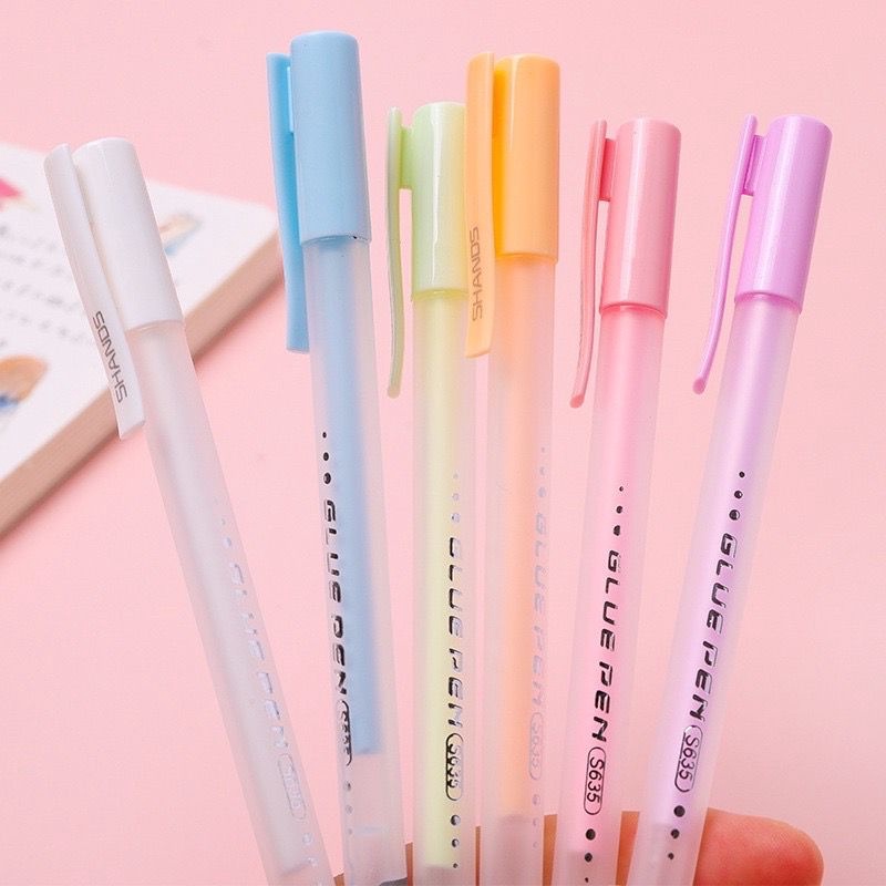 

TERMURAH PULPEN LEM KERTAS WARNAWARNI LEM KERTAS CEPAT KERING GLUE PEN COLOUR STICK