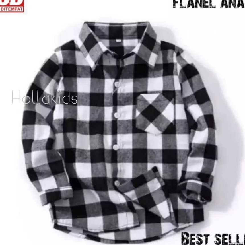 FG2 Kemeja anak laki laki 1  1 tahun  Kemeja anak lengan panjang  Kemeja flanel anak laki laki  Keme