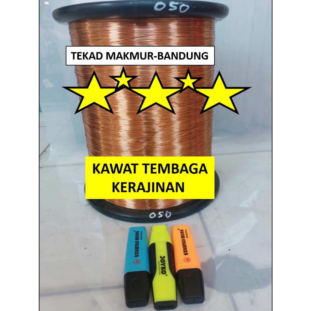 

Kawat Kerajinan Tembaga Rose Gold 1 ons j CL7