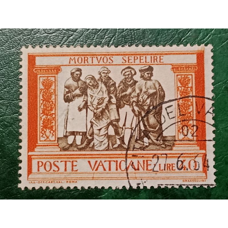 

Prangko Vatikan 40 Lire Tahun 1964 USED