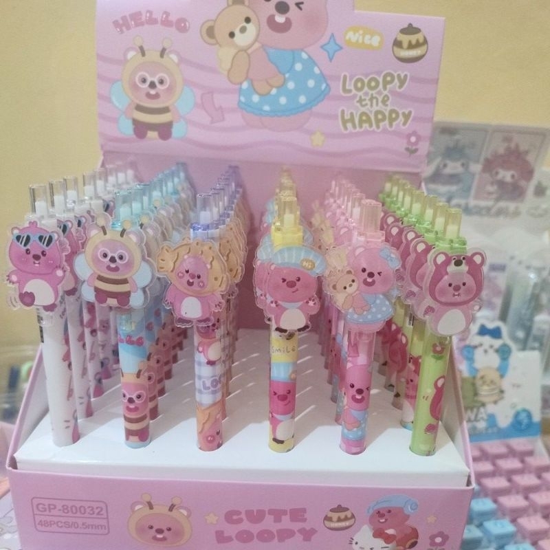 

1 BOX PEN AKRILIK LOOPY ISI 48