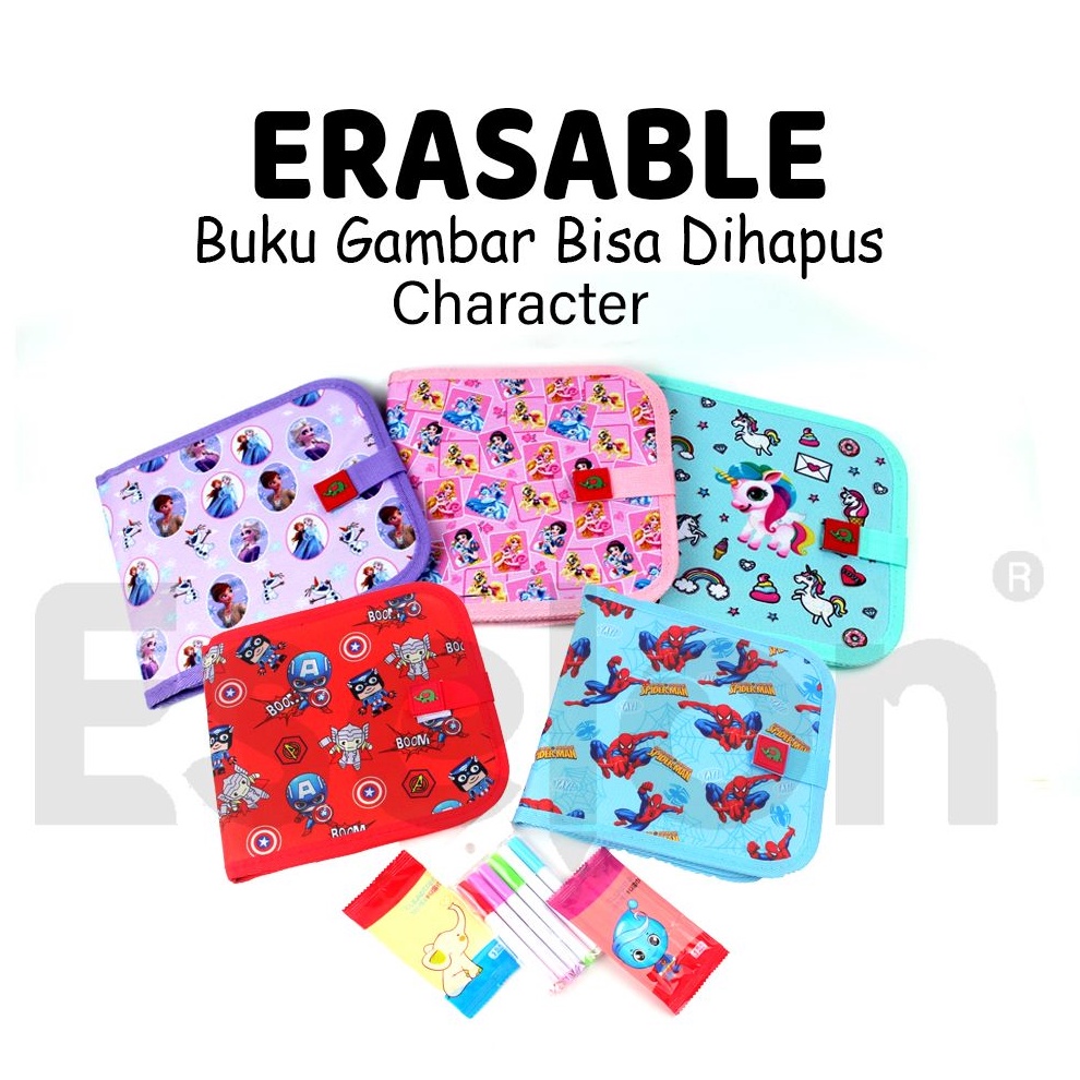 

Buku gambar bisa dihapus buku gambar ajaib portable erasable drawing book h P4K4