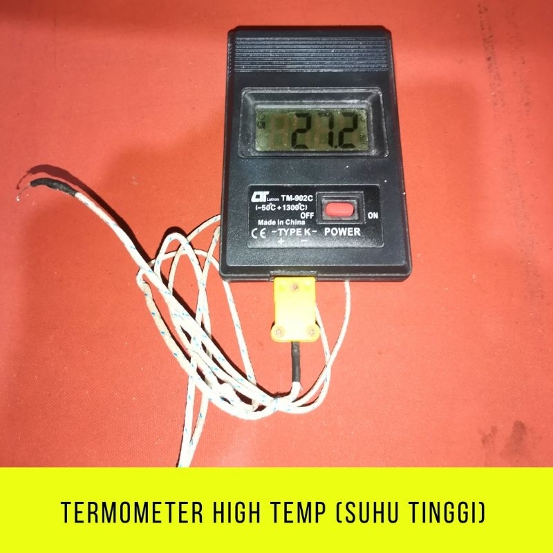 Termometer Suhu Tinggi untuk Mesin Press