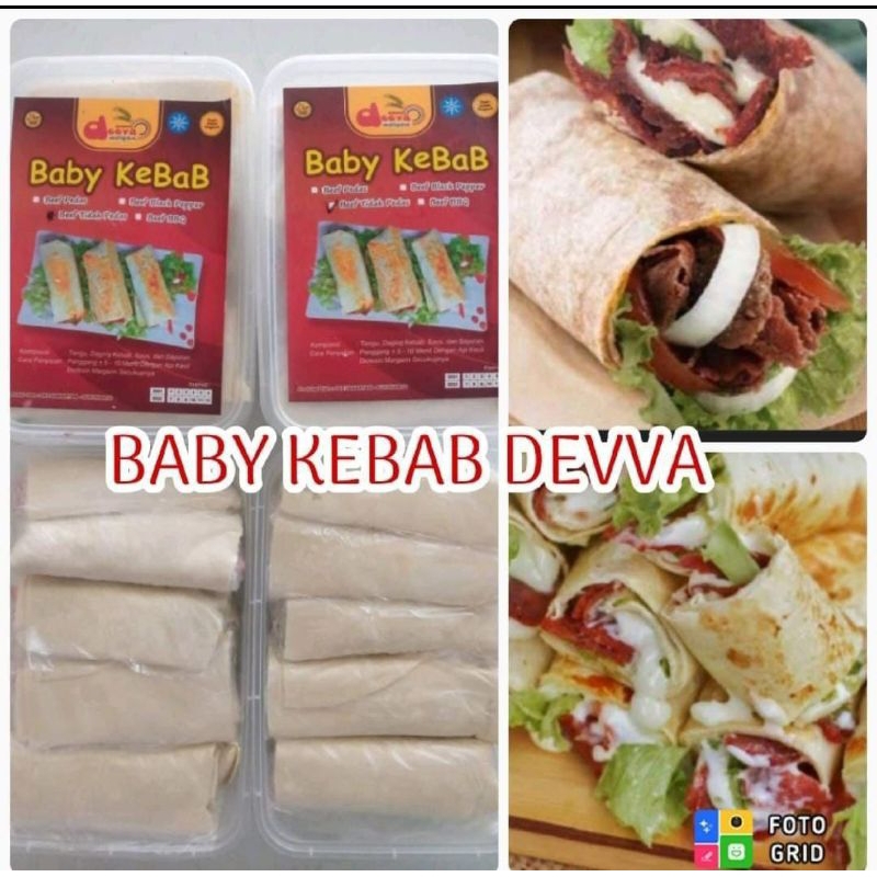 

Kebab daging dan sayur Devva