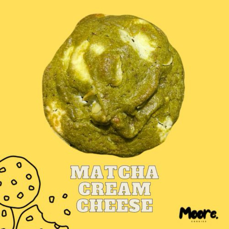 

Soft Cookies Matcha Cream Cheese by Moore Cookies