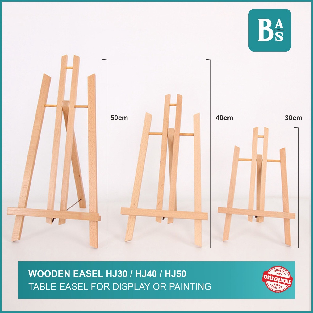 

BOMEIJIA WOODEN EASEL Terdapat 3 Jenis Ukuran HJ3 HJ4 HJ5 1 Original Peralatan Melukis Terlaris dari BAS Bali Art Supplies Jakarta u U8F7
