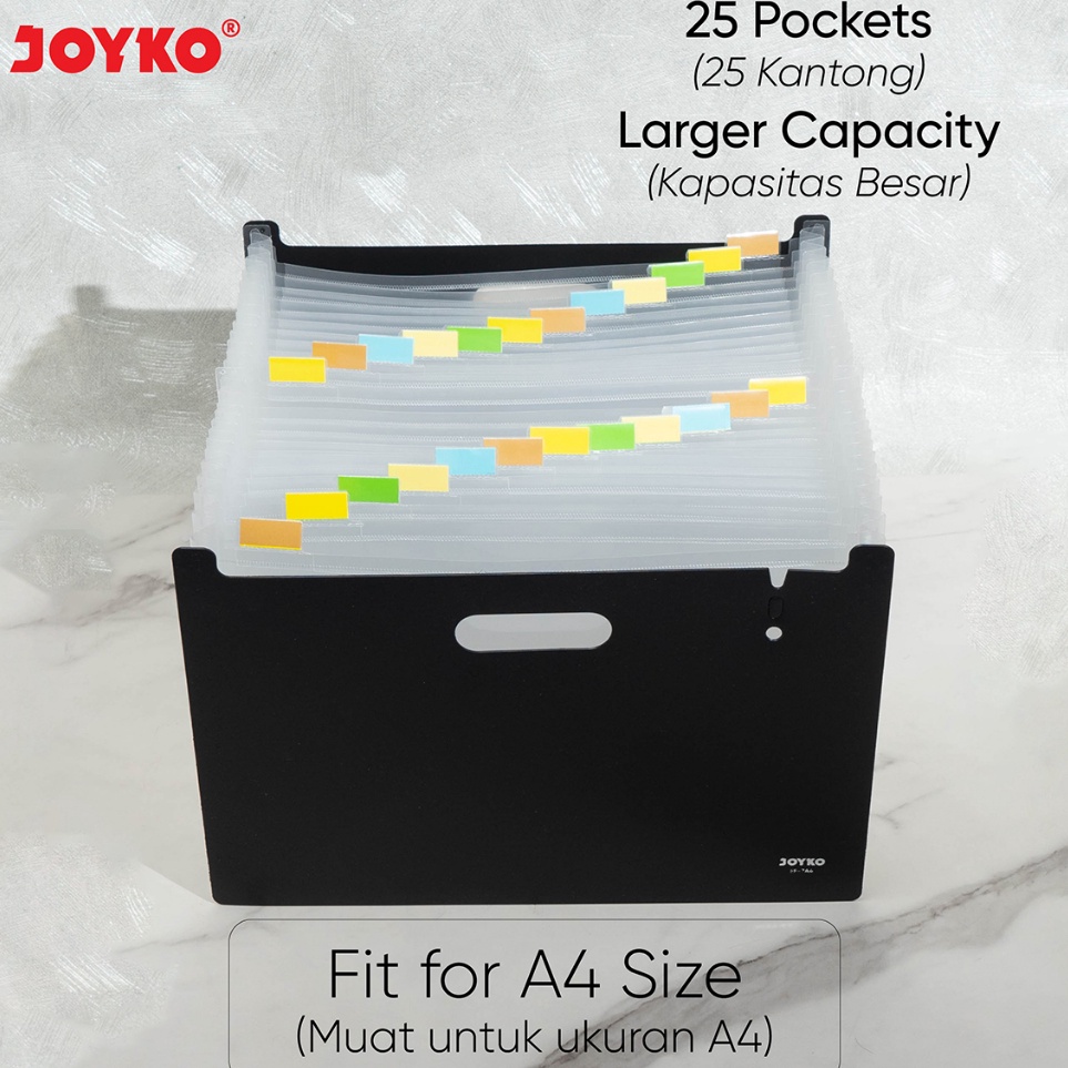 

Joyko Expanding File A4 25 POCKETS Organizer Map Harmonika Joyko File Folder Rack EF7A4 g E7N6