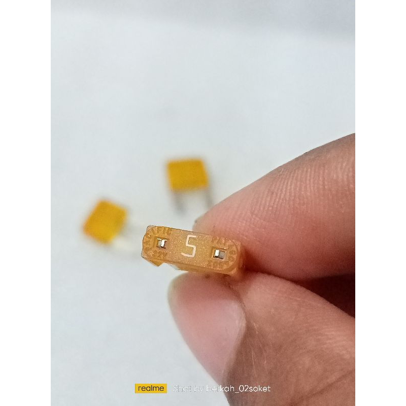 Original sikring tancap mini motor dan mobil 5A