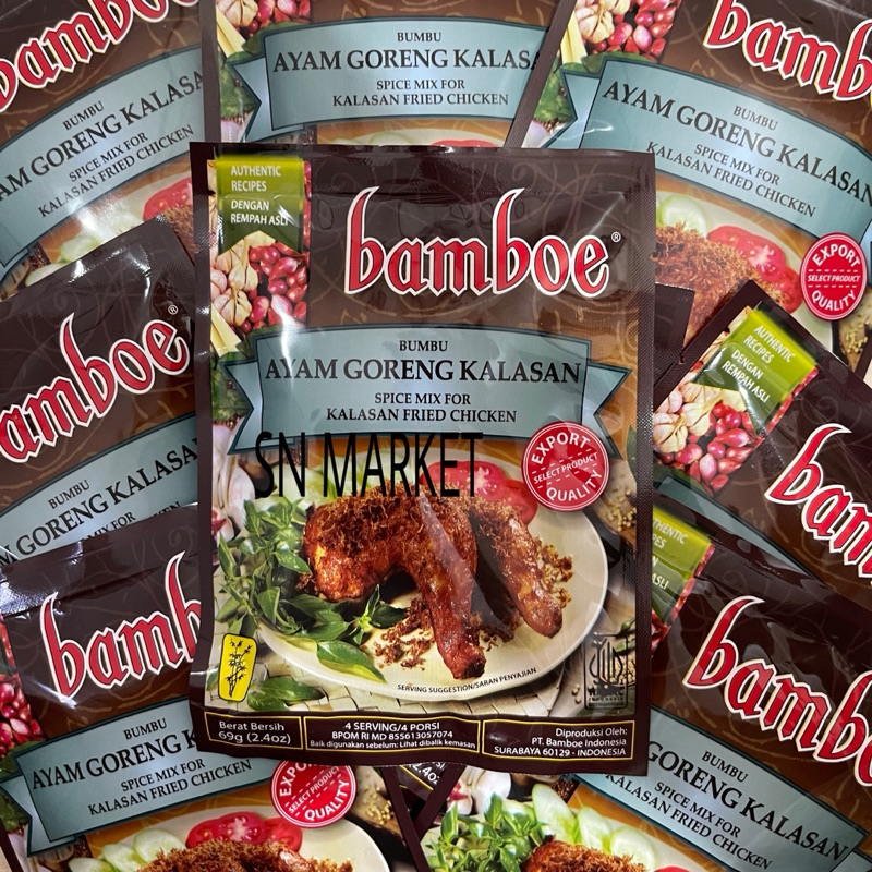 

Bamboe Bumbu Ayam Goreng Kalasan 55 gr