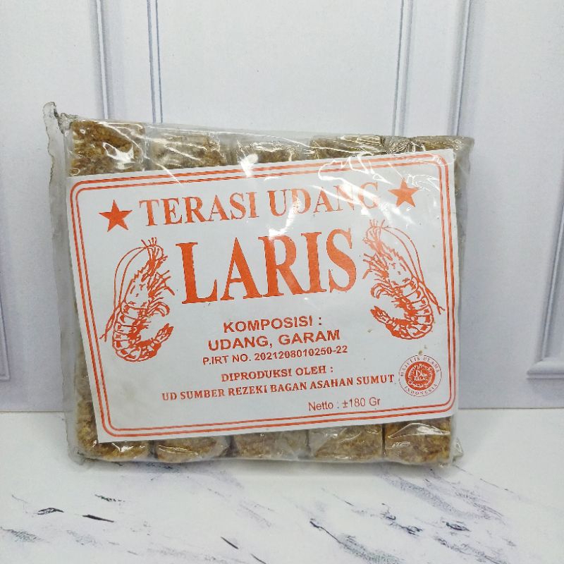 

TERASI UDANG LARIS ENAK