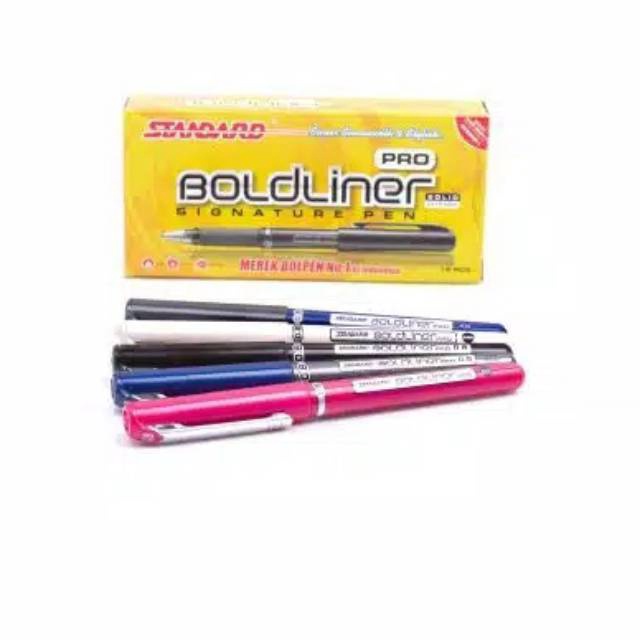 

CUCIGUDANG Pulpen Signature Pen Boldliner Pro 8 Tip Point Standard