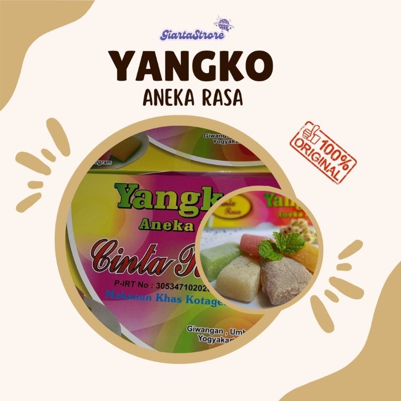 

Yangko Aneka Rasa Oleh Oleh khas Jogja isi 30