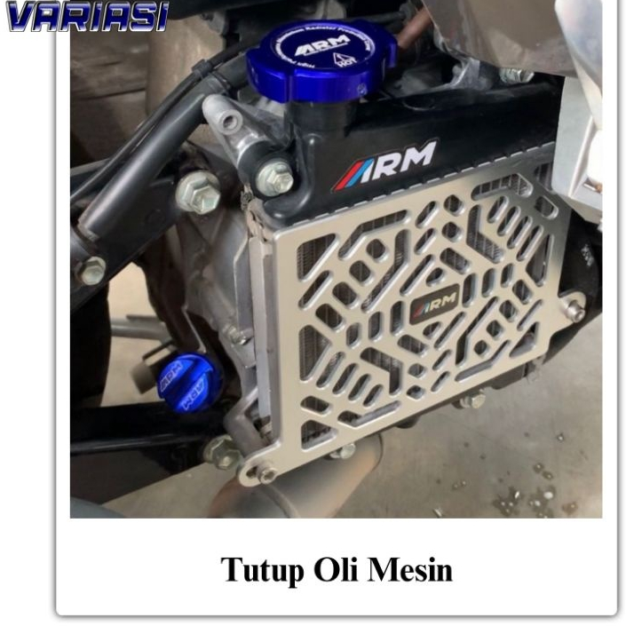 TUTUP OLI MESIN cnc arm NEW VARIO 160 NEW PCX 160 NMAX AEROX Tutup Oli Mesin Extreme Model Arm Kuali
