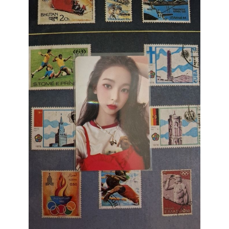 karina aespa photocard official sg22 selca