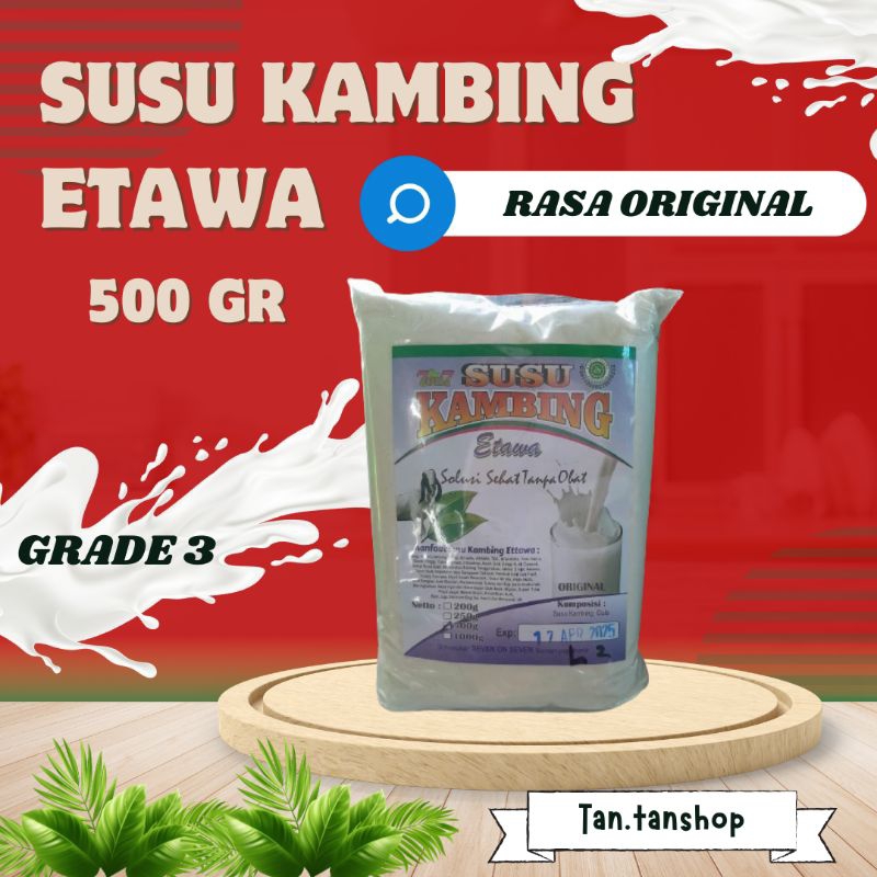 

SUSU KAMBING ETAWA RASA ORIGINAL 500 GR