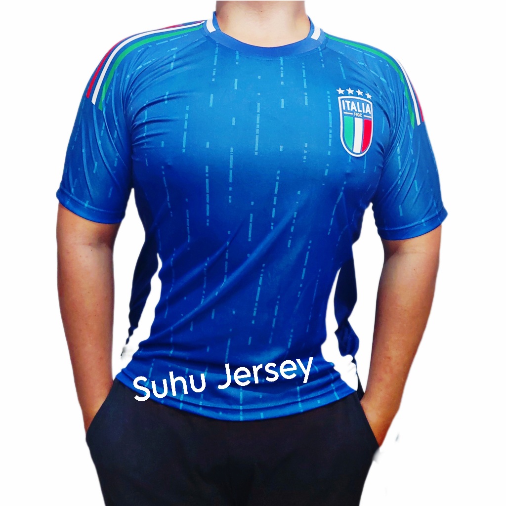 Baju Bola Jersey Negara Lengan Pendek Dewasa Premium Printing Terbaru 2024