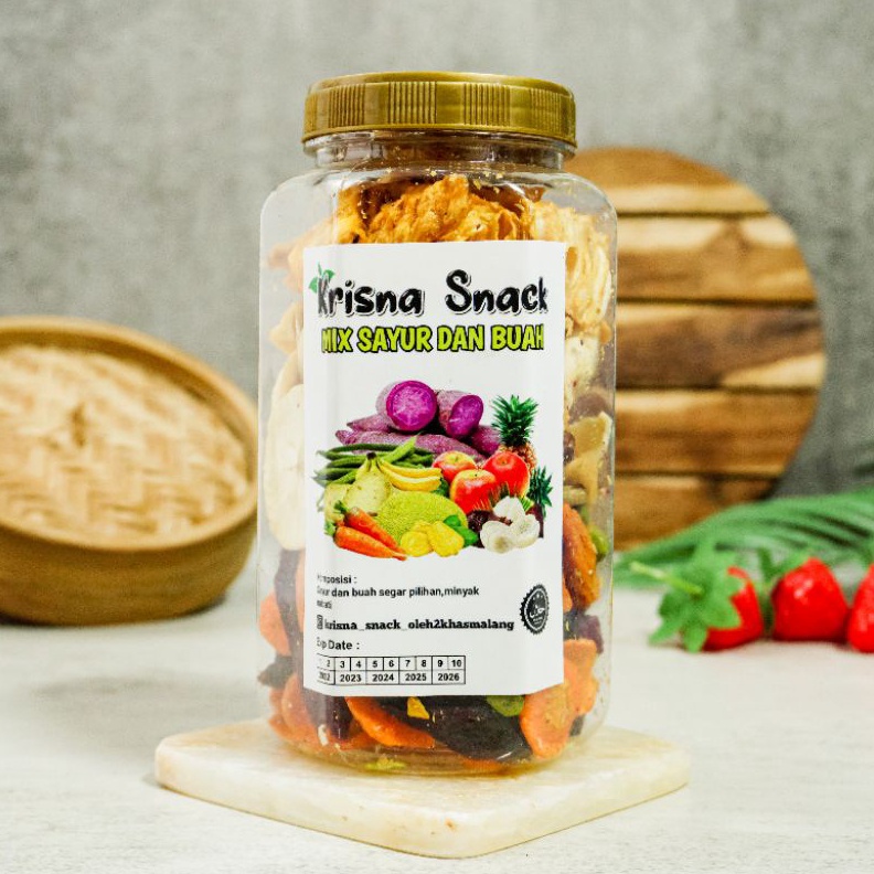 

FLASH SALE KERIPIK SAYUR DAN BUAH VOLUME 7ML VEGGIE CHIPS SAYUR DAN BUAH DALAM SATU TOPLES