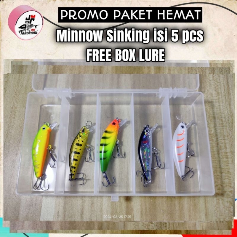 lure paket minnow killers free box