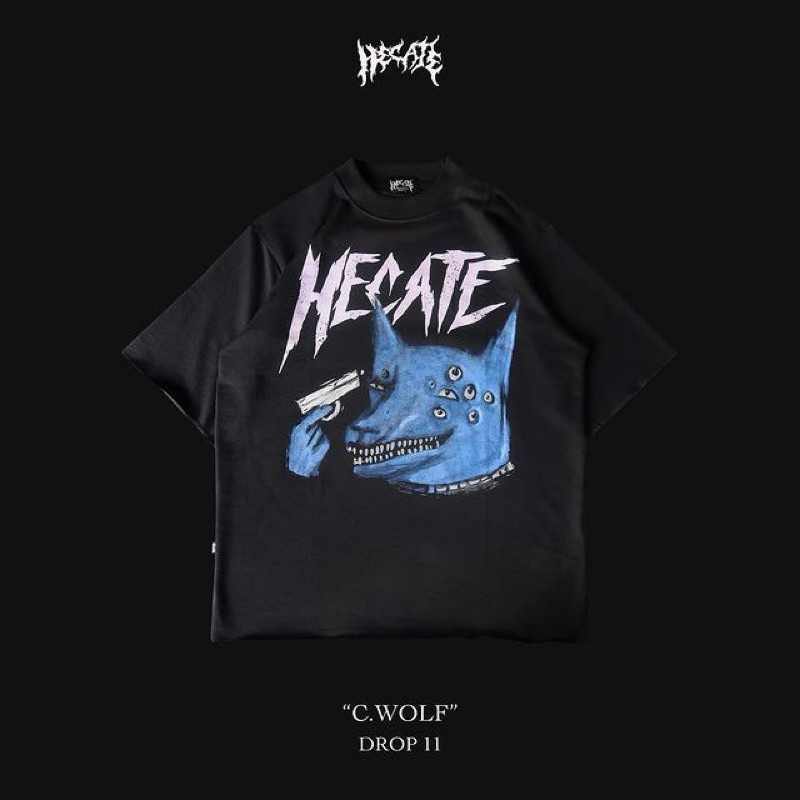 Hecate C Wolf Tee sz L
