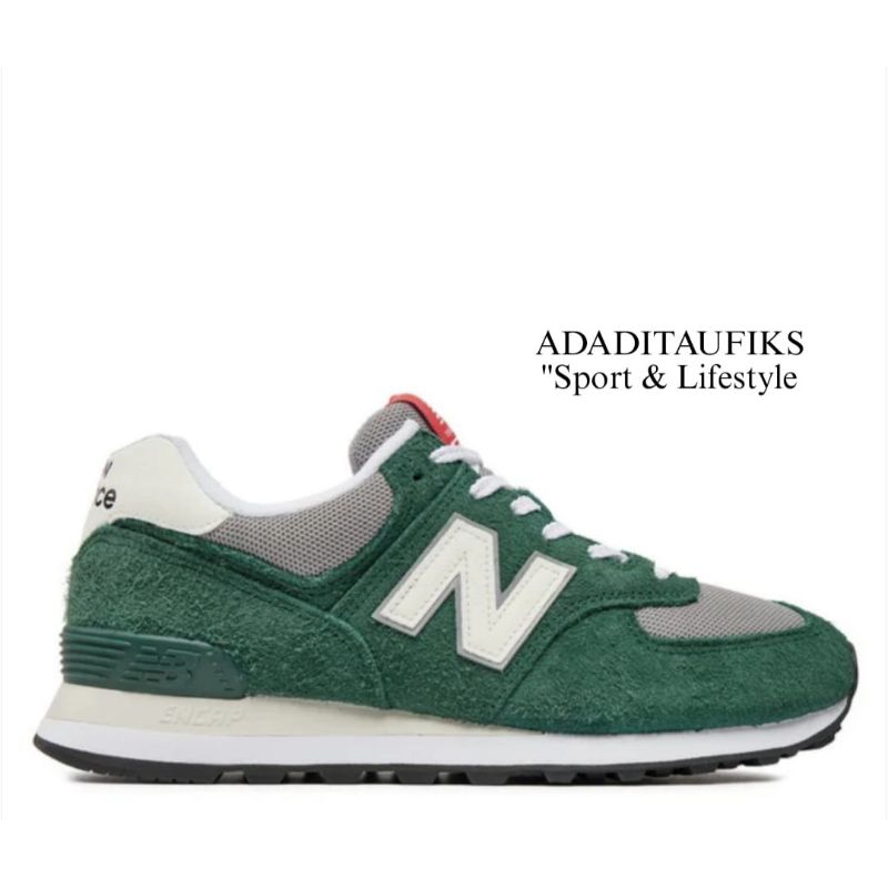 Sepatu Sneakers NB 574 Nightwatch Green Original U574GNH