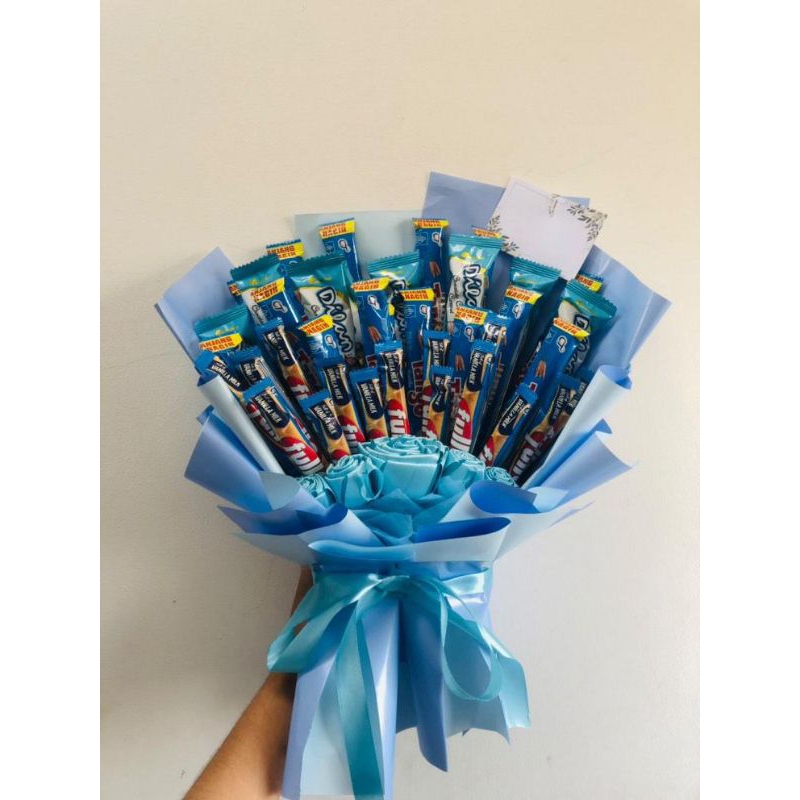 Buket snack wisuda TYPE 1 ll hadiah dll ° PO 2 HARI