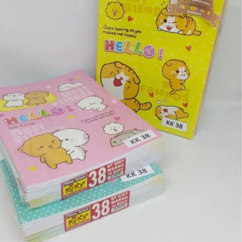 

Buku Kiki 38 lembar isi 10 buku